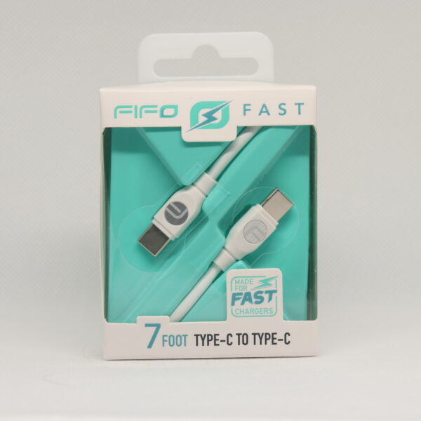Fifo USB Cable 7 Ft Type C To Android Devices  (Item #47180)