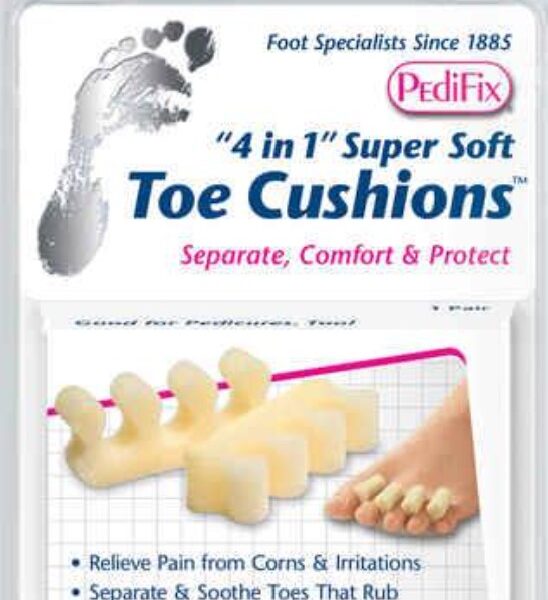 "4 In 1" Super Soft Toe Cushions™  (P83)